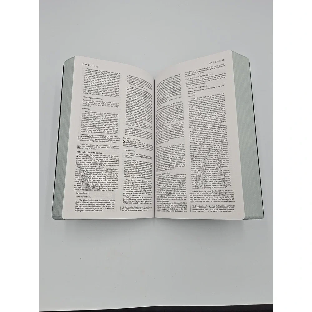 Holy Bible New International‎ Version Black Leathersoft 7.5 Font Size Soft Touch